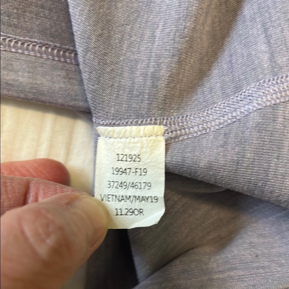 REI Lavender Quarter-Zip Pullover Hiking Size Large - Picture 8 of 9